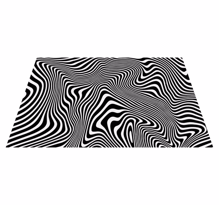 Zebra vzorec živalska vinil preproga - TenStickers