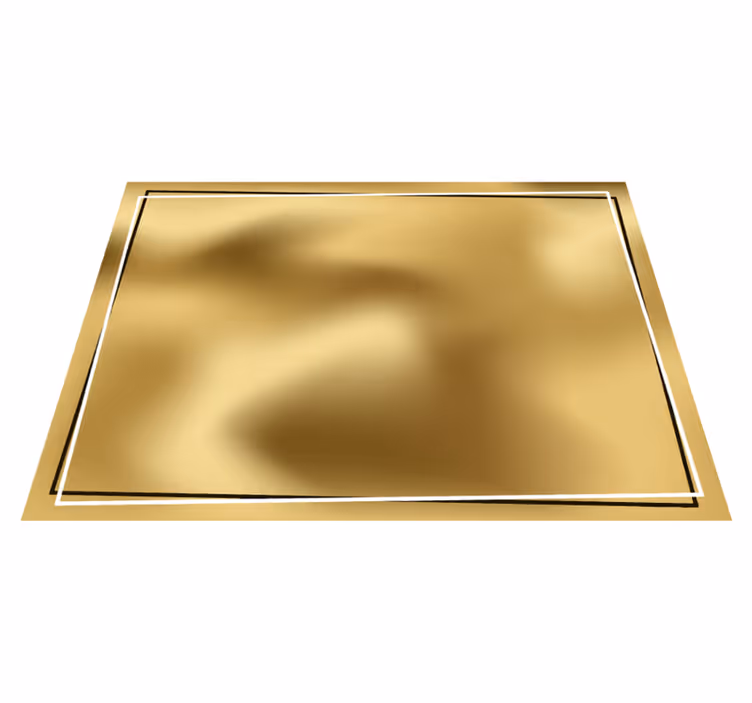 Kovinski sijaj minimalistična vinilna preproga - TenStickers
