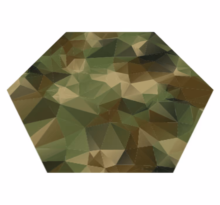 Vinilne preproge z geometrijskimi vzorci heksagon - TenStickers