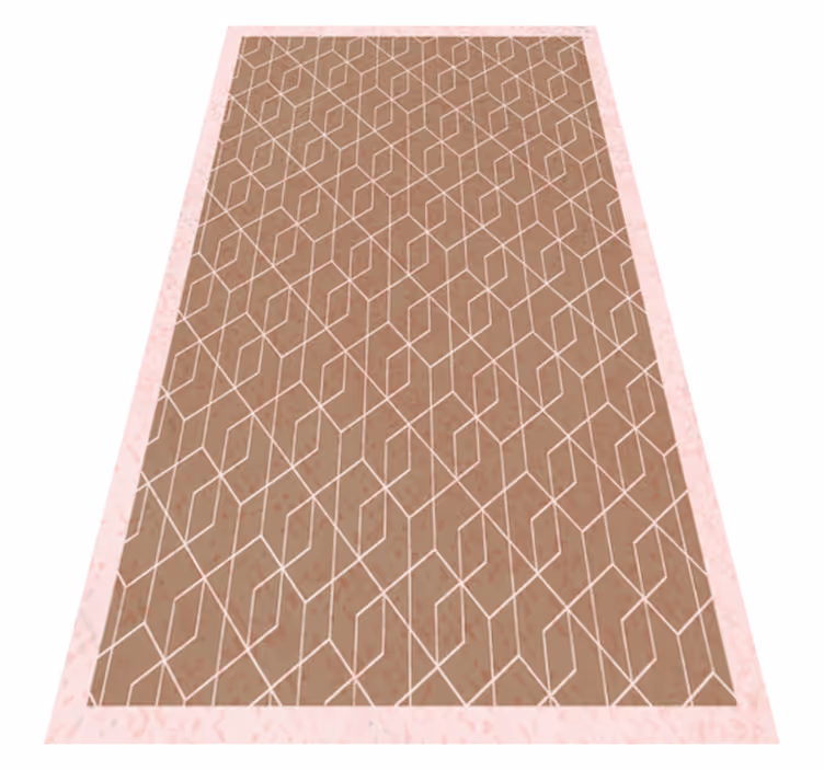 Beli diamanti 3d vinil preproga - TenStickers