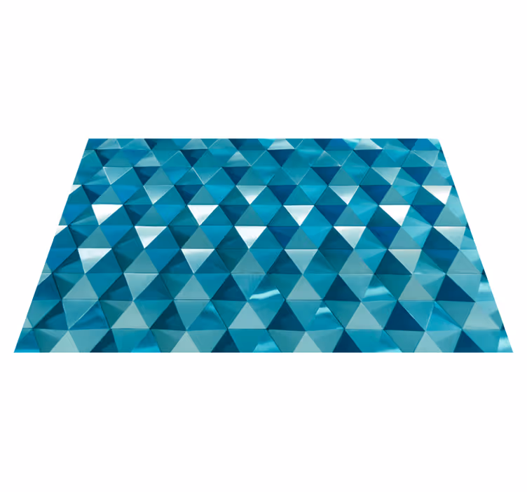 Diamantne 3d vzorčne geometrijske preproge - TenStickers