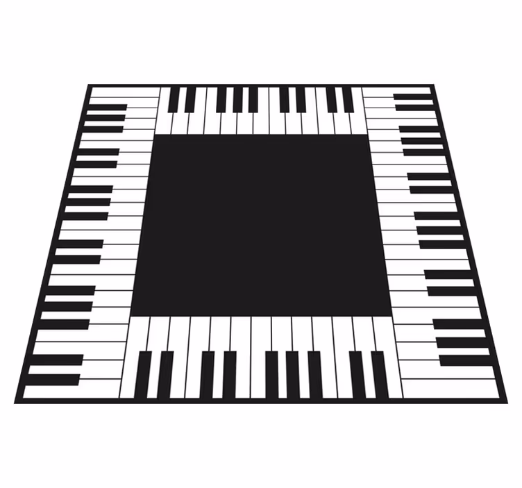 Vinil preproga kuhinjski klavir moder preproga - TenStickers