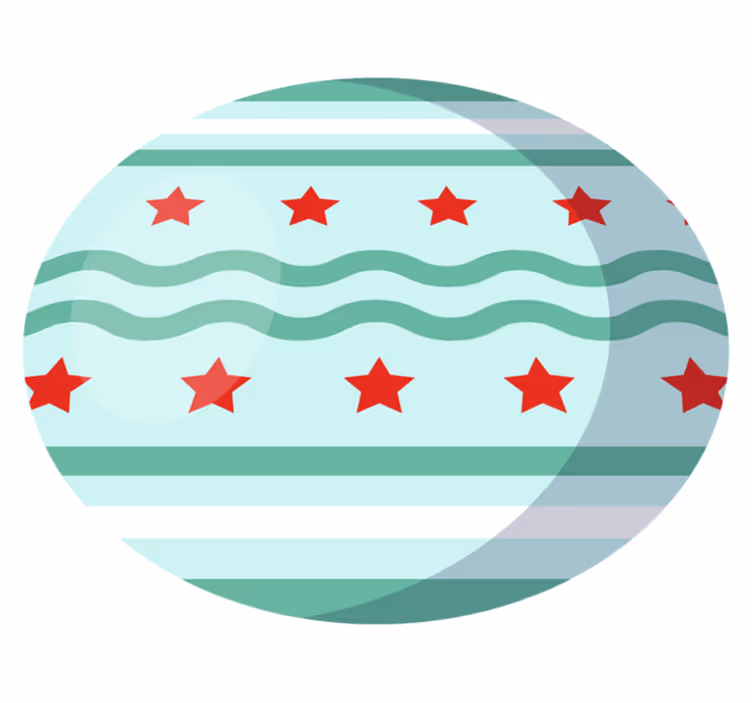 Barvana podloga za božično drevo - TenStickers