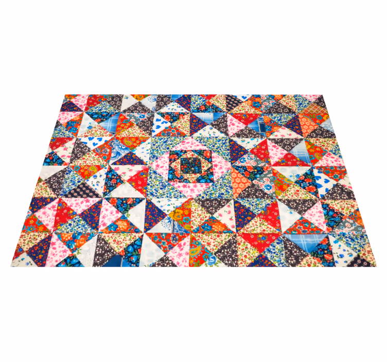 Turška patchwork etnična preproga - TenStickers