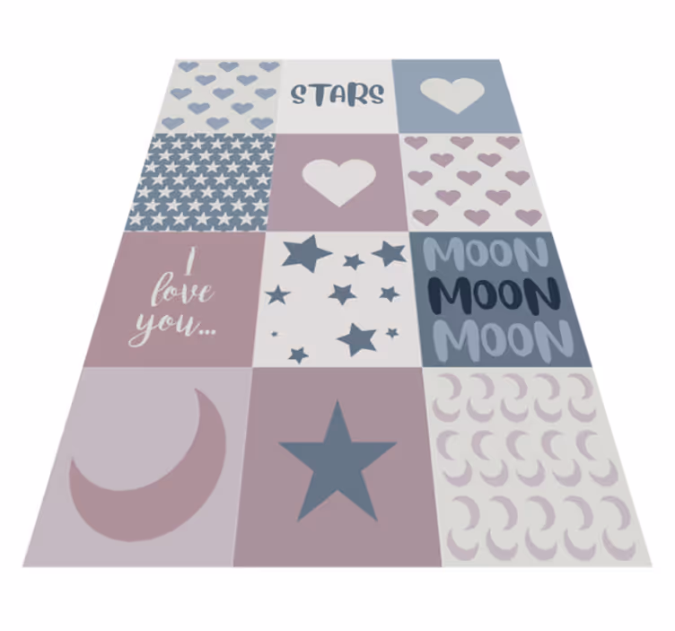 Sladke besede po meri vinil preproga - TenStickers