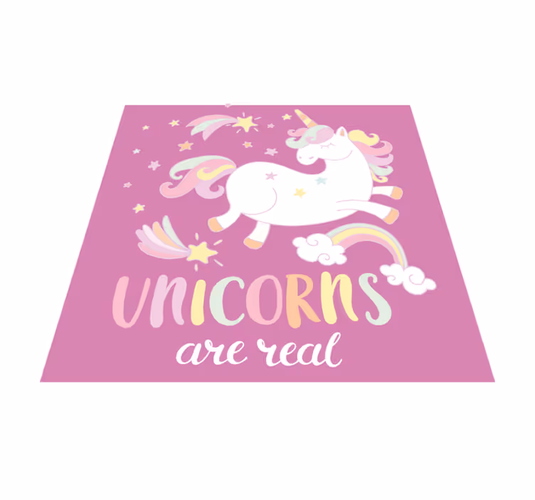 Samorogi prava čarovnija Otroške vinilna preproga - TenStickers