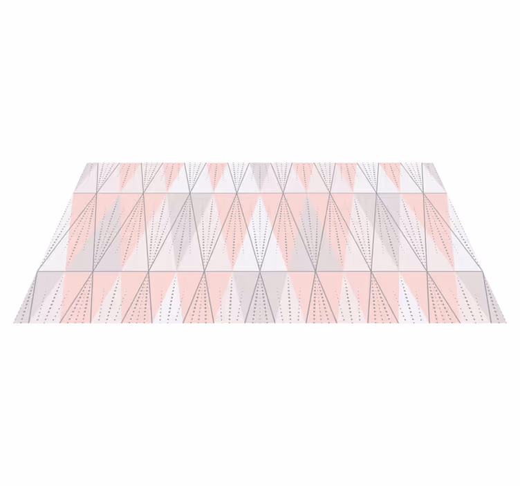 Vinilne preproge z geometrijskimi vzorci linearna geometrija - TenStickers
