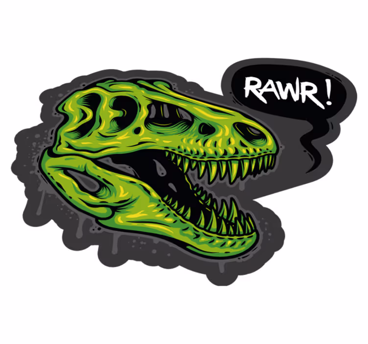 Tepih z živalskim potiskom z dinozavri - TenStickers