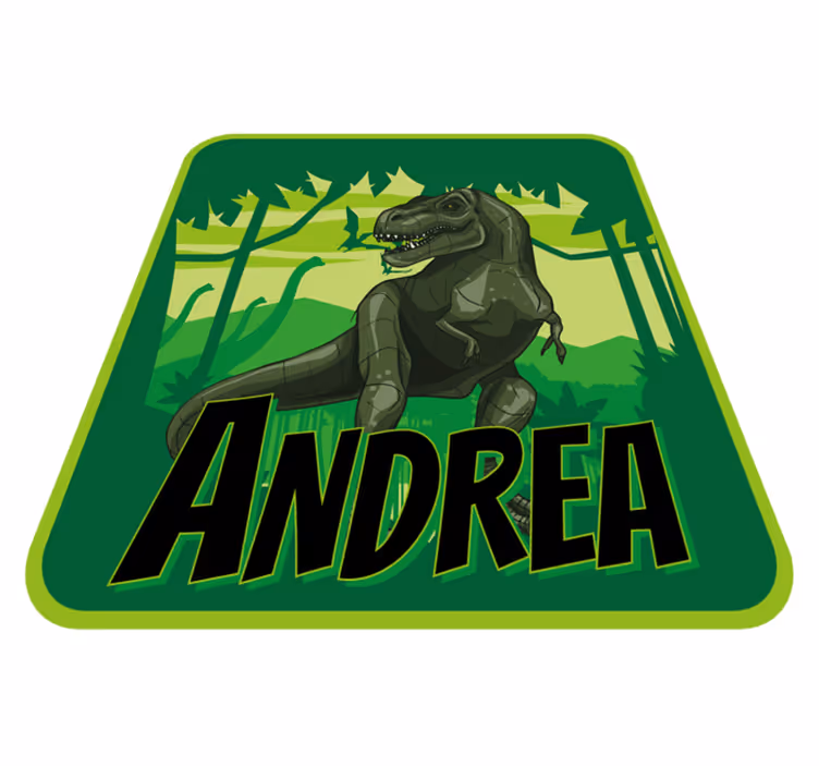 Realistična podloga za dinozavre - TenStickers