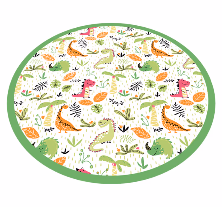 Safari pustolovski krog Vinilne preproge v drugih vzorcih - TenStickers