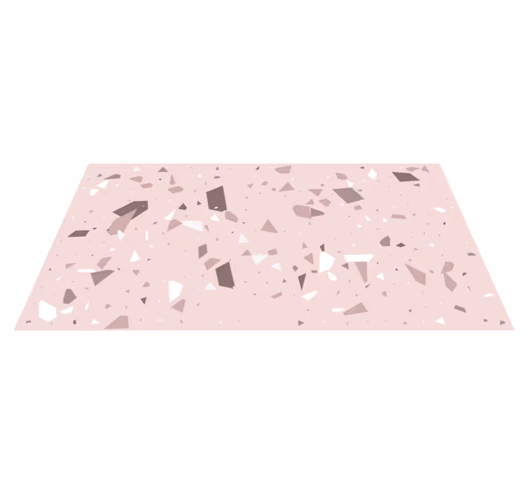 Geometrijski teraco Vinilne preproge z geometrijskimi vzorci - TenStickers