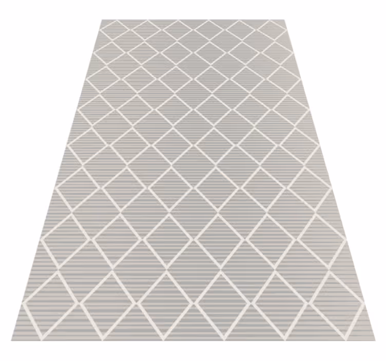 Diamond pattern surface vinilna preproga za dnevno sobo - TenStickers