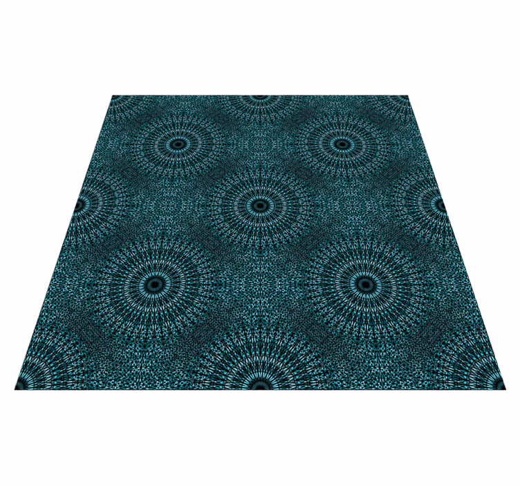 Sijaj mandale Vinilna preproga mandala - TenStickers