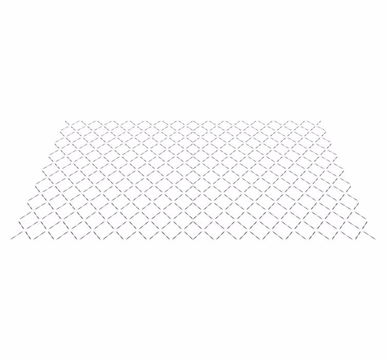 Continuous line pattern vinilne preproge z vzorci - TenStickers