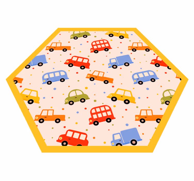 Igriv prevoz Vinilne preproge v drugih vzorcih - TenStickers