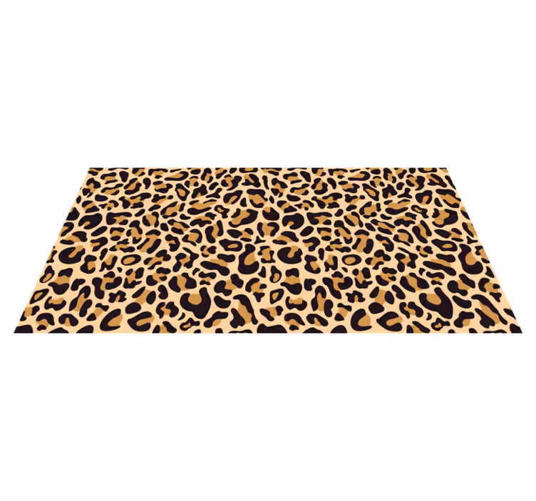 Vinil preproga z leopardjim potiskom - TenStickers
