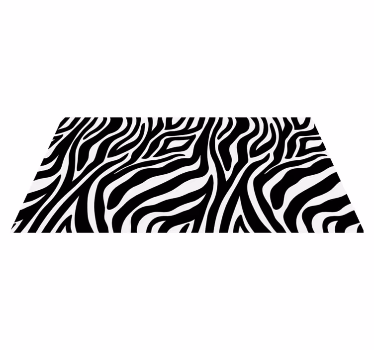 Vinil preproga z zebrastim tiskom - TenStickers