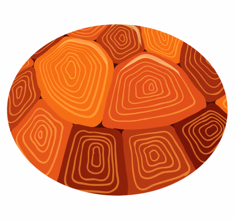 Organske konture Vinilne talne obloge z teksturo - TenStickers
