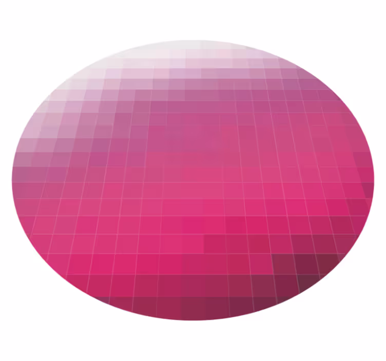 Gradientna krogla minimalistična vinilna preproga - TenStickers