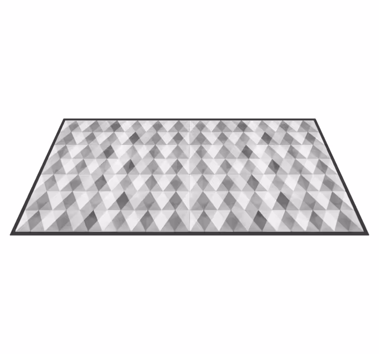 Triangle pattern vinilne preproge z geometrijskimi vzorci - TenStickers
