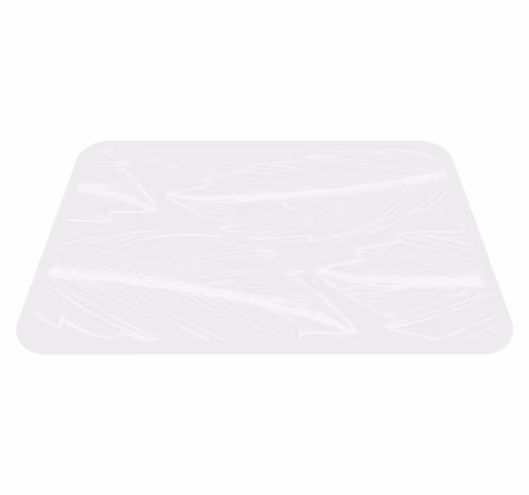 Vzorec odtisa perja Naravne vinilnea preproga - TenStickers