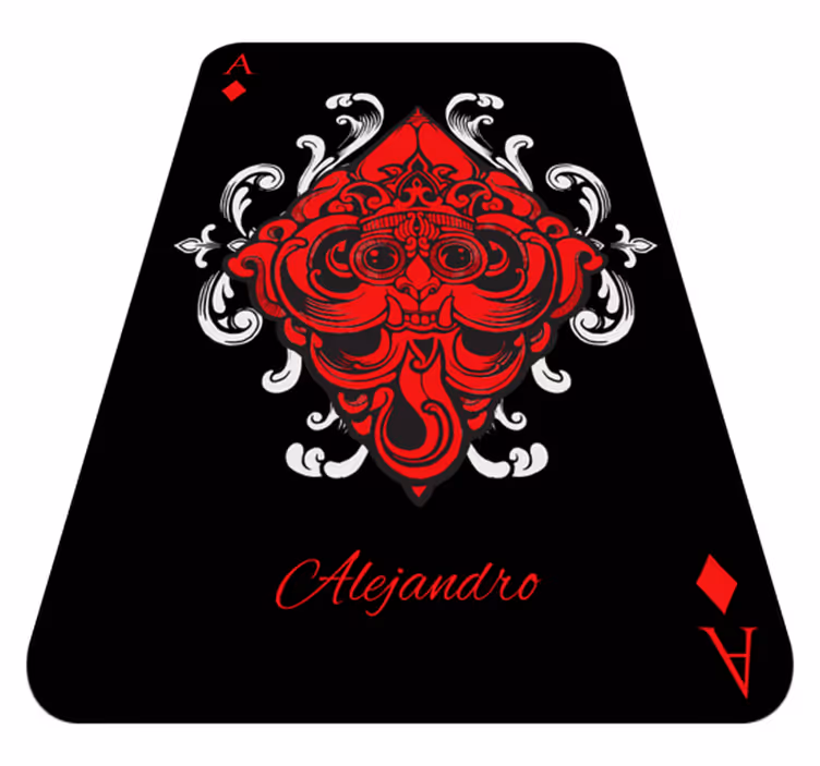 Ace diamanti personalizirana podloga - TenStickers