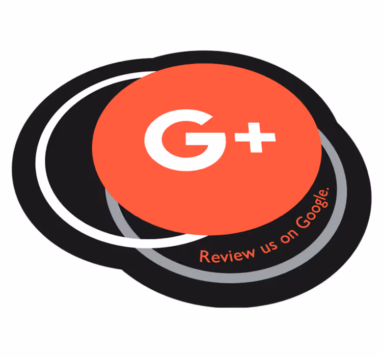 Preglejte google zdaj vinilna preproga v prodaji - TenStickers