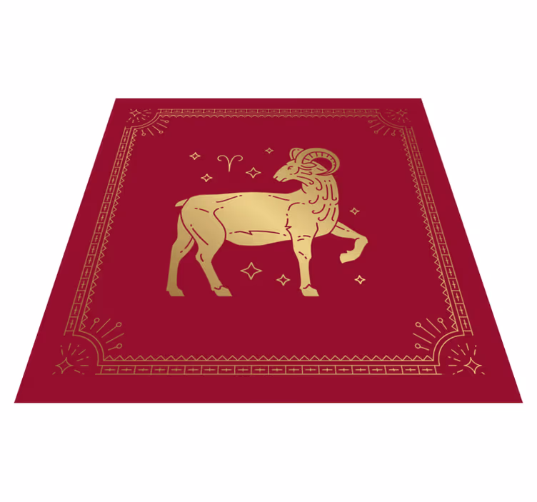 Vinil preproga aries perzijski dizajn tisk - TenStickers