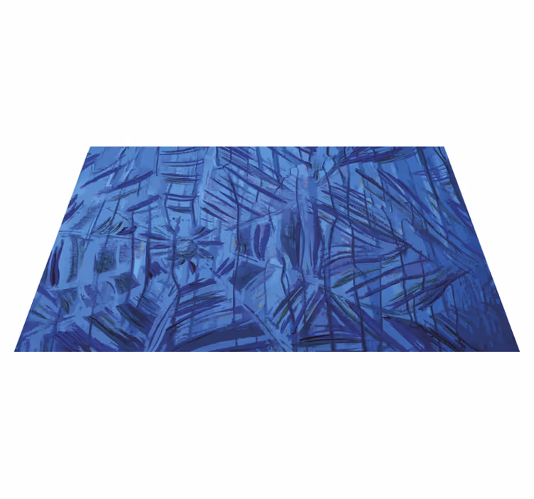 Exotic foliage print naravne vinilne preproge - TenStickers