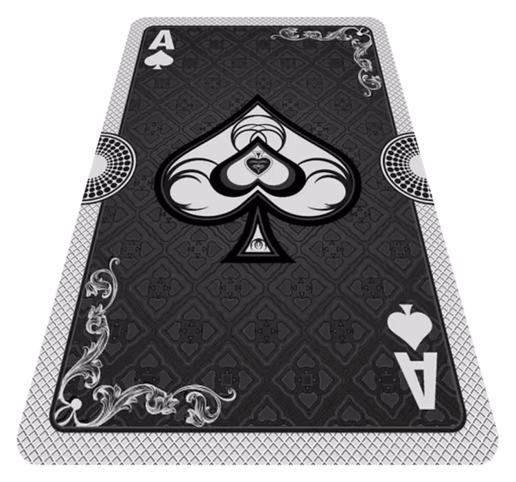 As igralnih kart Vinilna preproga z igre - TenStickers