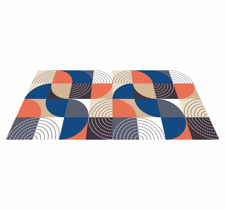Abstract modern design vinilne preproge z vzorci - TenStickers