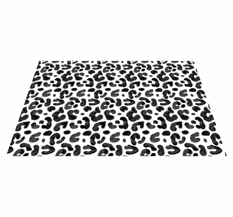 Leopard patterned aesthetic vinilni tepih - TenStickers