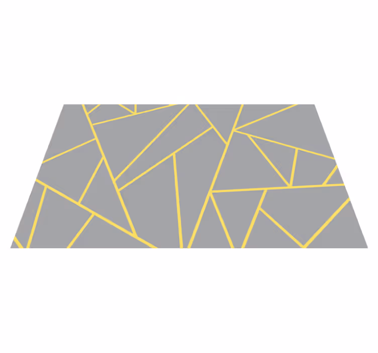 Pantonski trikotniki dve geometrijski preprogi - TenStickers
