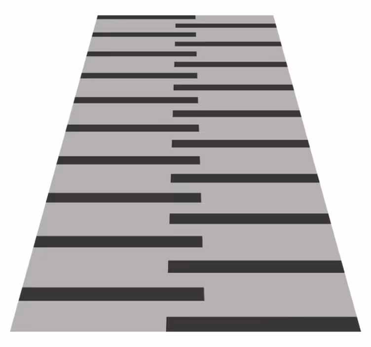Eleganten črtast vzorec sodobne vinilne preproge - TenStickers