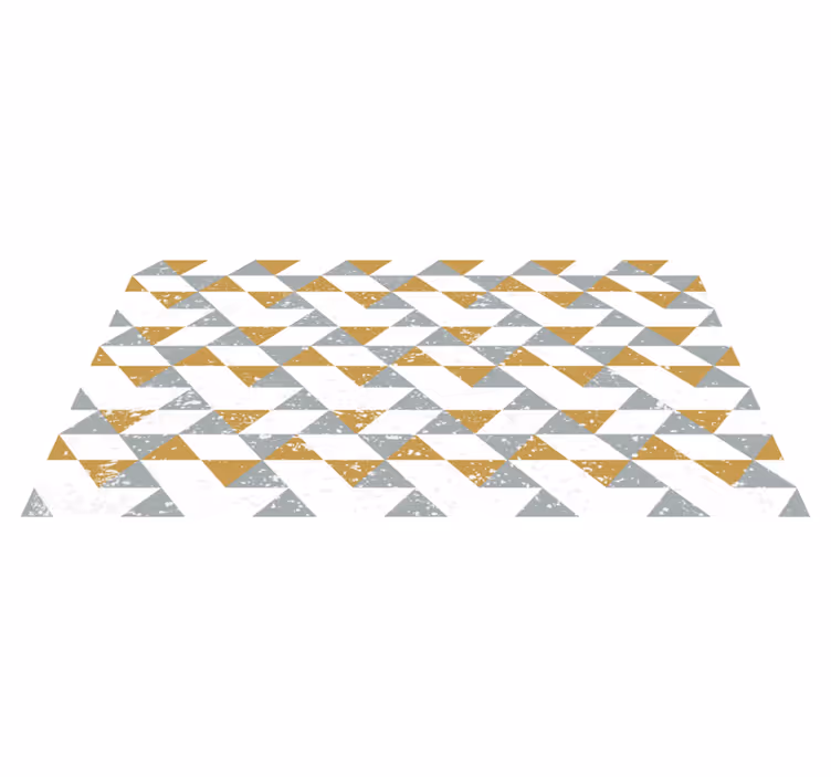 Kuhinjske geometrijske grunge kuhinjske talne ploščice - TenStickers