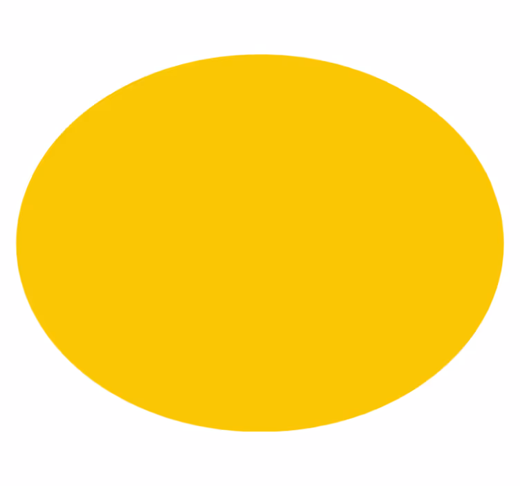 Rumena podlaga moderna vinil preproga - TenStickers