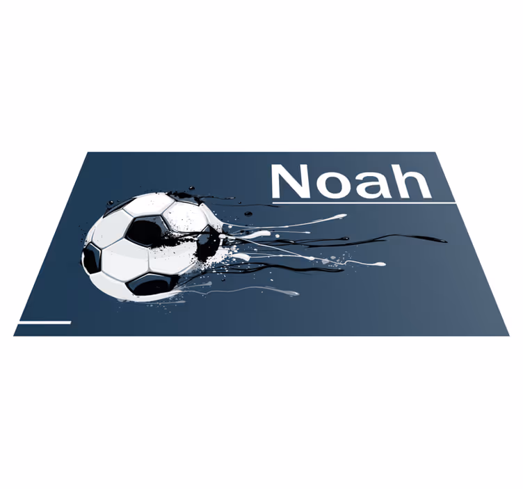 Nogometna akcija z imenom Vinilna preproga za najstnike - TenStickers