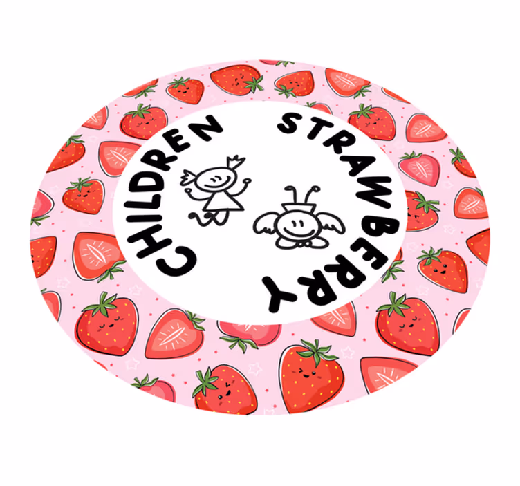 Jagoda in otroci Vinilna preproga za kuhinjo - TenStickers