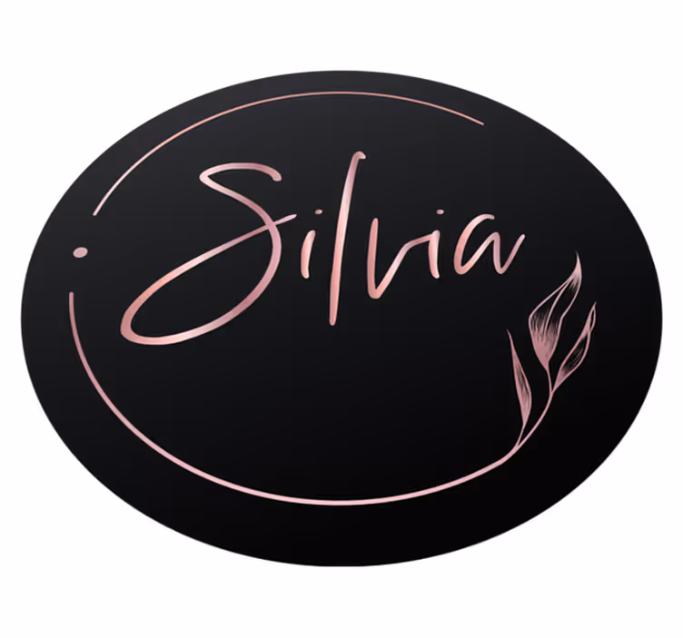 Elegantno ime po meri Vinilna preproga za najstnike - TenStickers