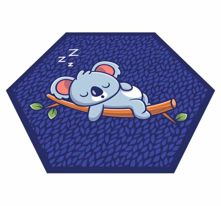 Zaspani koala mladič Otroške vinilna preproga - TenStickers