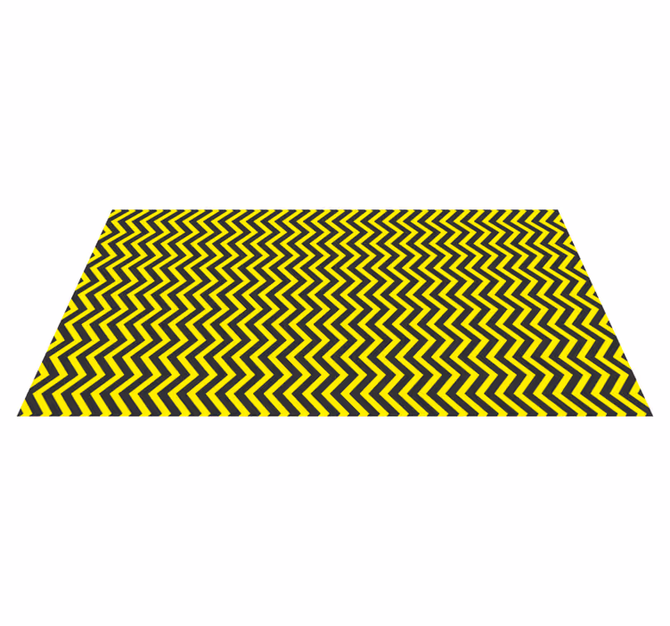 Chevron wave pattern vinilne preproge z vzorci - TenStickers