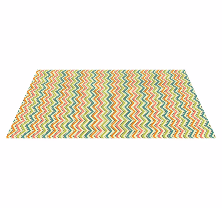Chevron zigzag motif vinilne preproge z vzorci - TenStickers