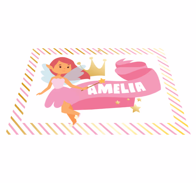 Vila princesa po meri Vinilne preproge v drugih vzorcih - TenStickers