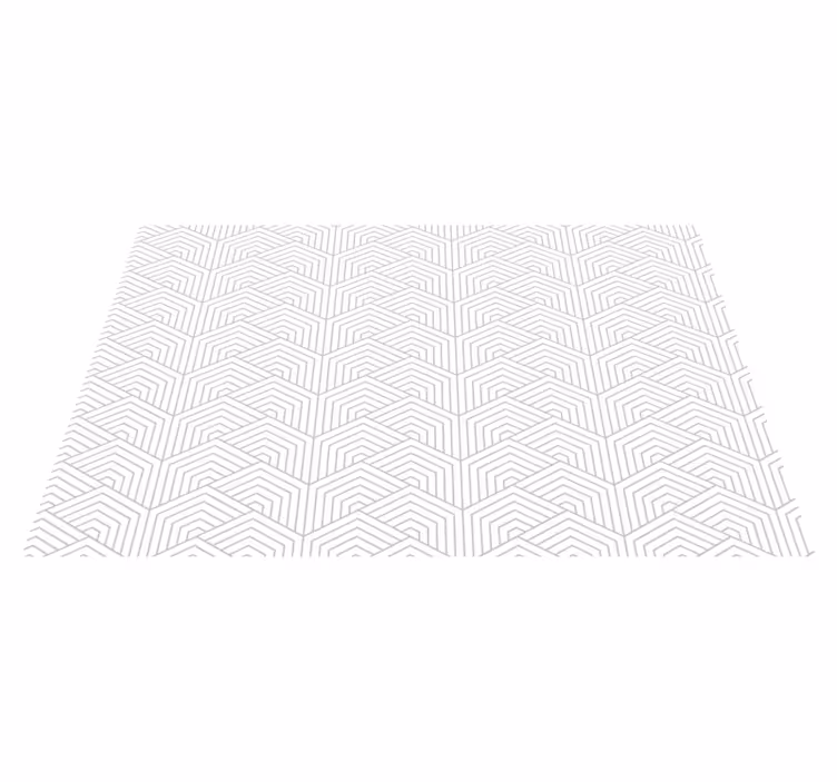 Grey hexagon pattern vinilne preproge z vzorci - TenStickers