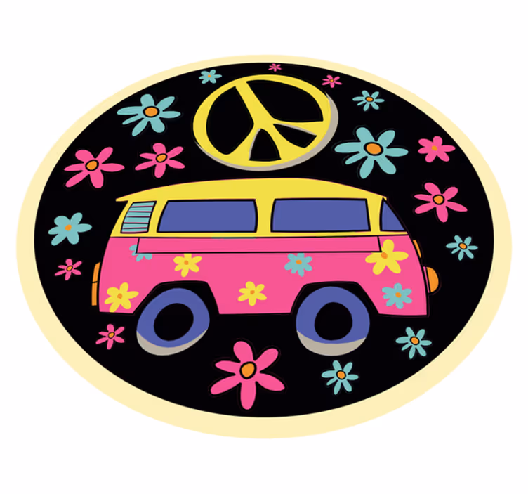Cvetlični kombi Vinilne preproge v drugih vzorcih - TenStickers