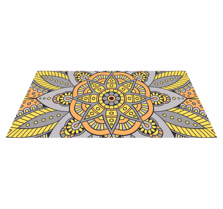 Elegant mandala pattern vinilna preproga - TenStickers