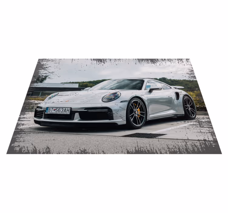 Moderna preproga porsche 911 - TenStickers