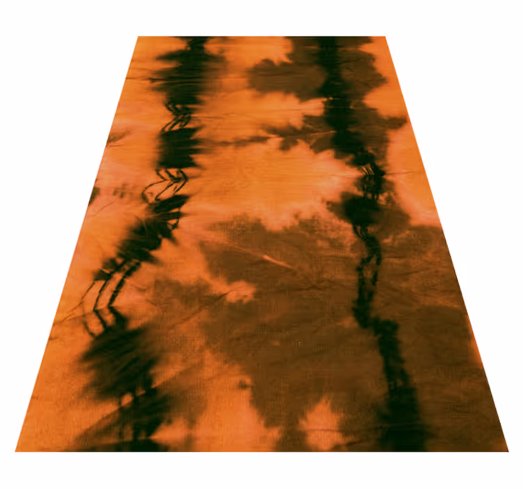 Barvito tie-dye vinilna preproga - TenStickers