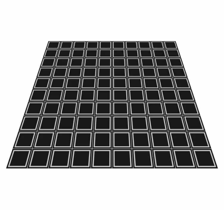 Geometric square arrangement vinilna talna obloga - TenStickers