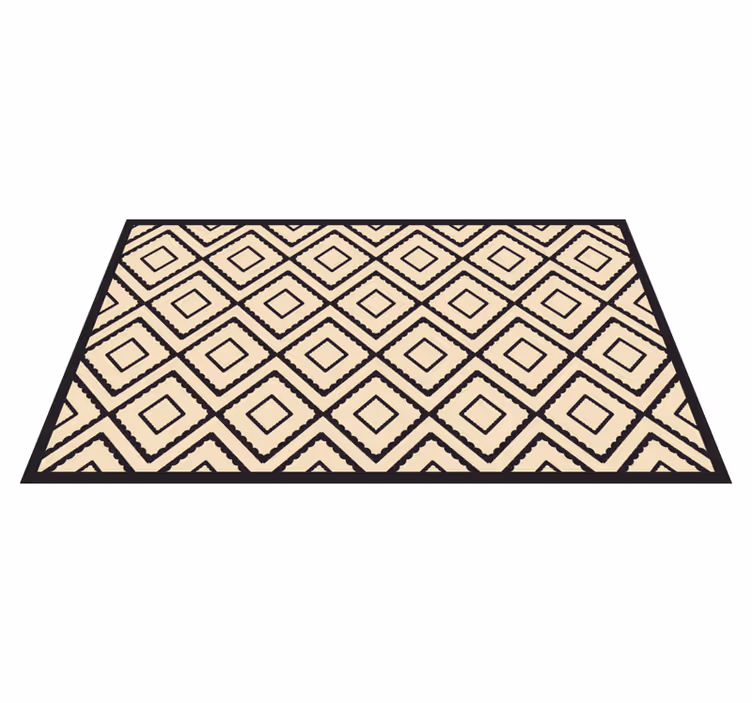 Diamond patterned shapes vinilne preproge z vzorci - TenStickers